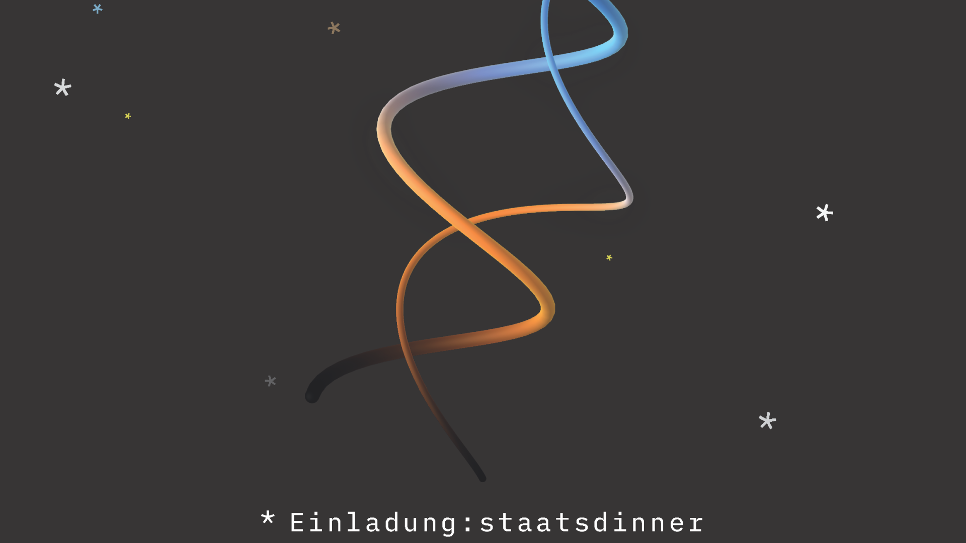 2. staatsdinner Flyer