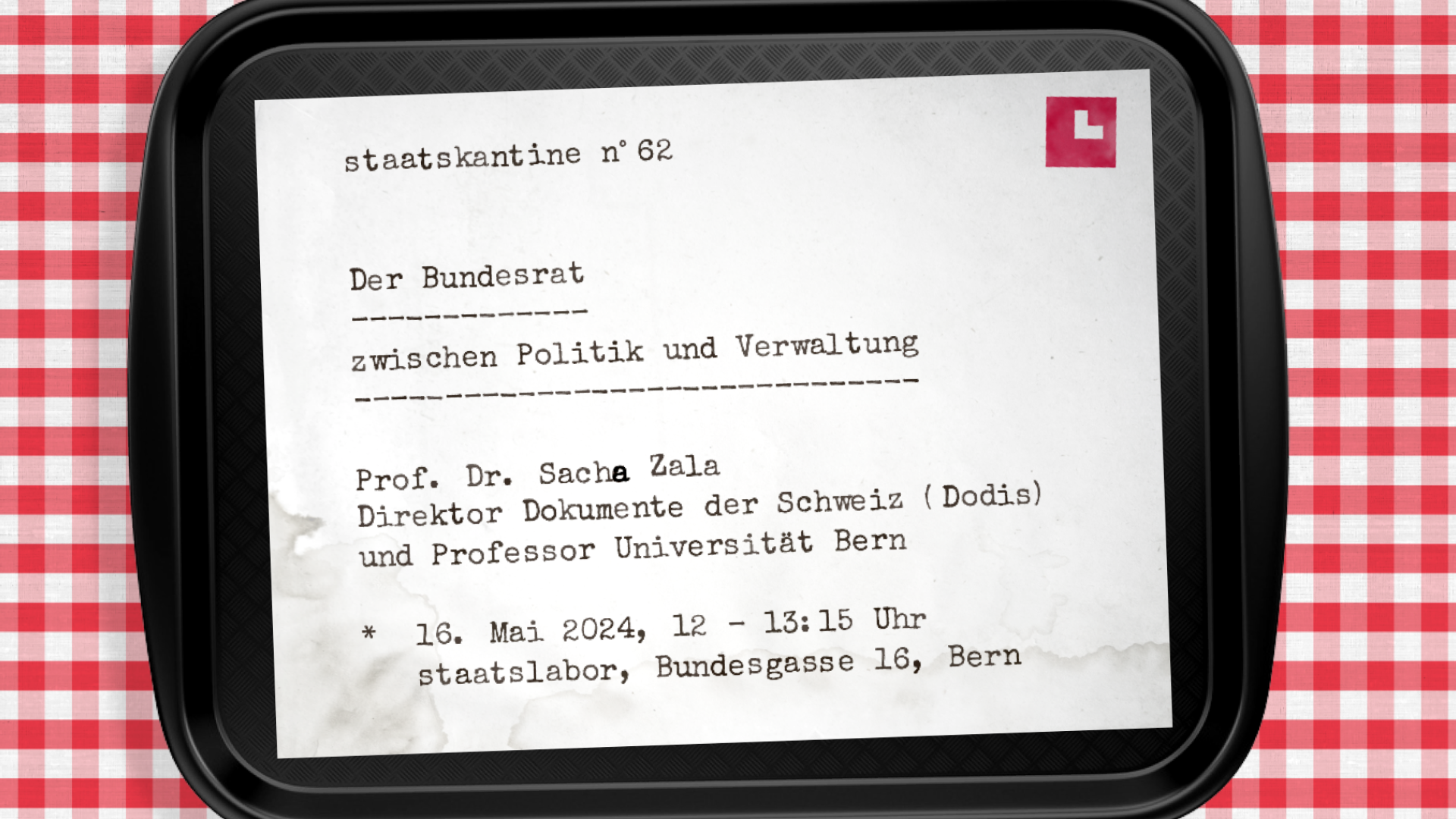 Flyer staatskantine #62