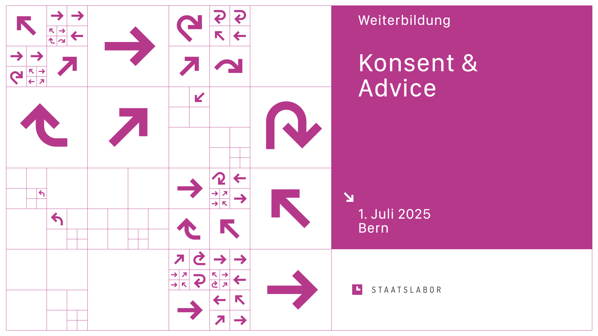 Flyer Weiterbildung Konsent & Advice