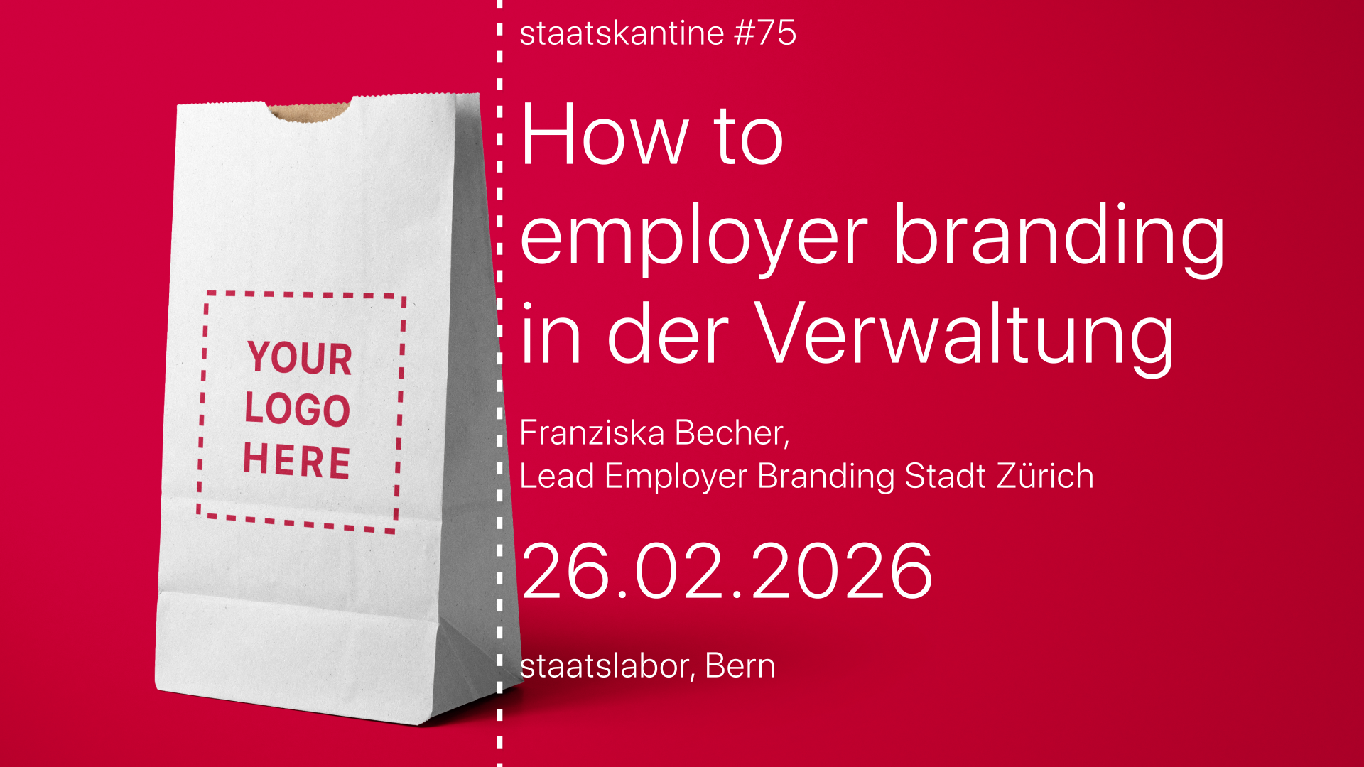 Flyer staatskantine75