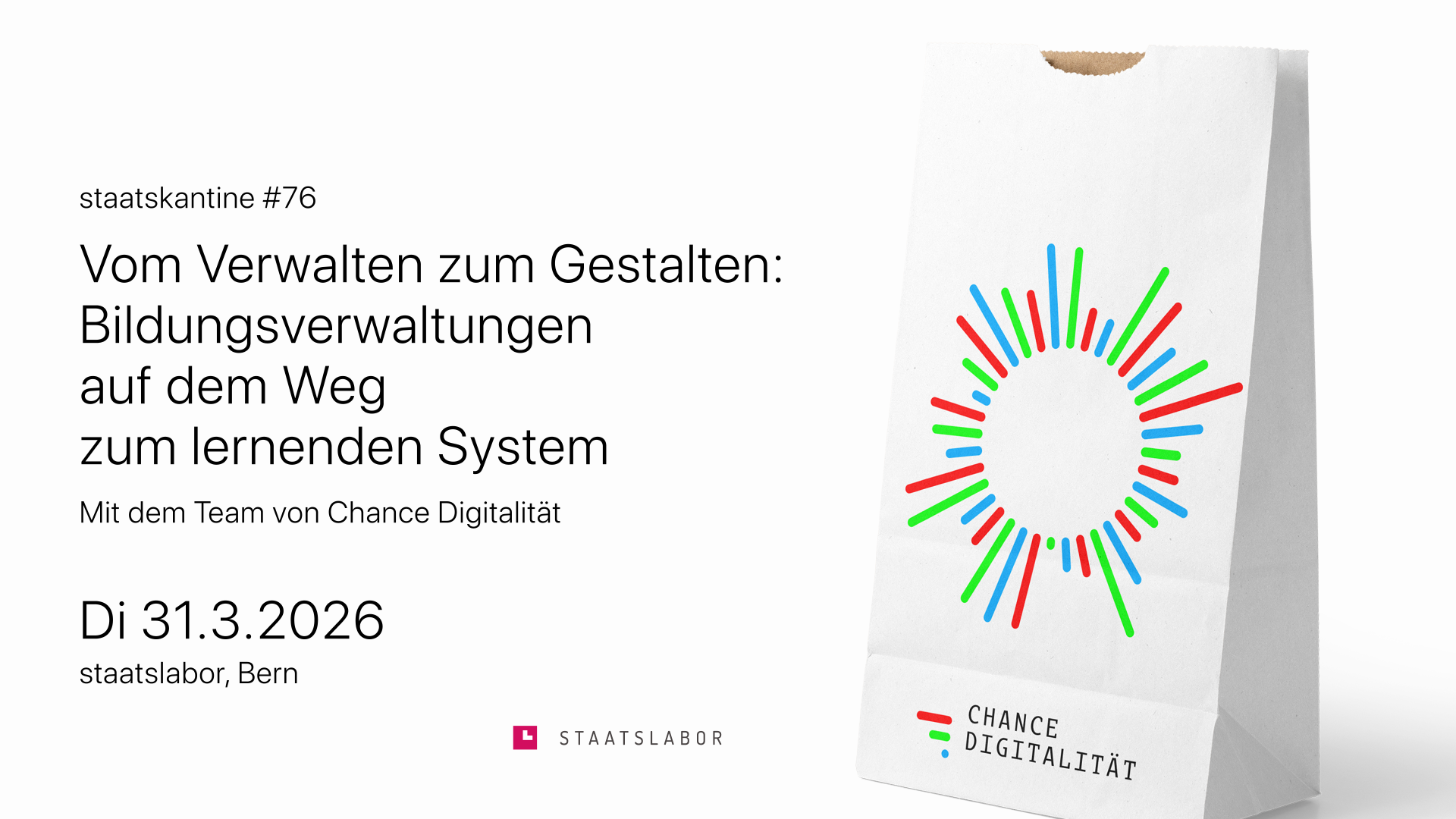 Flyer staatskantine#76