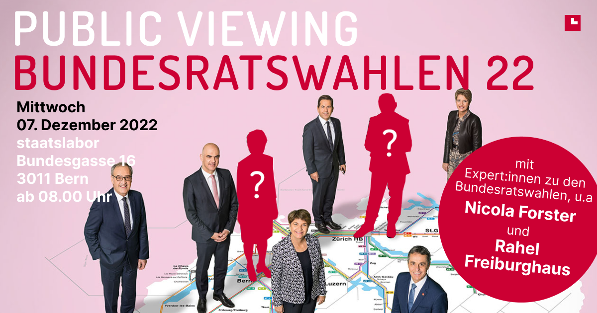 Flyer Bundesratswahlen 2022