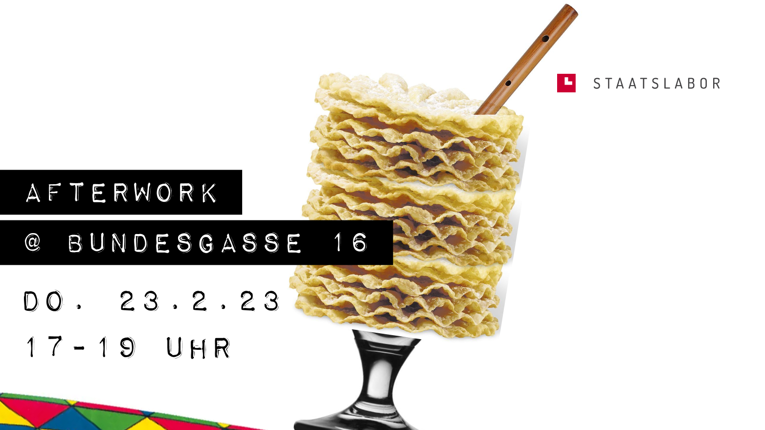 Afterwork-Event Februar Flyer