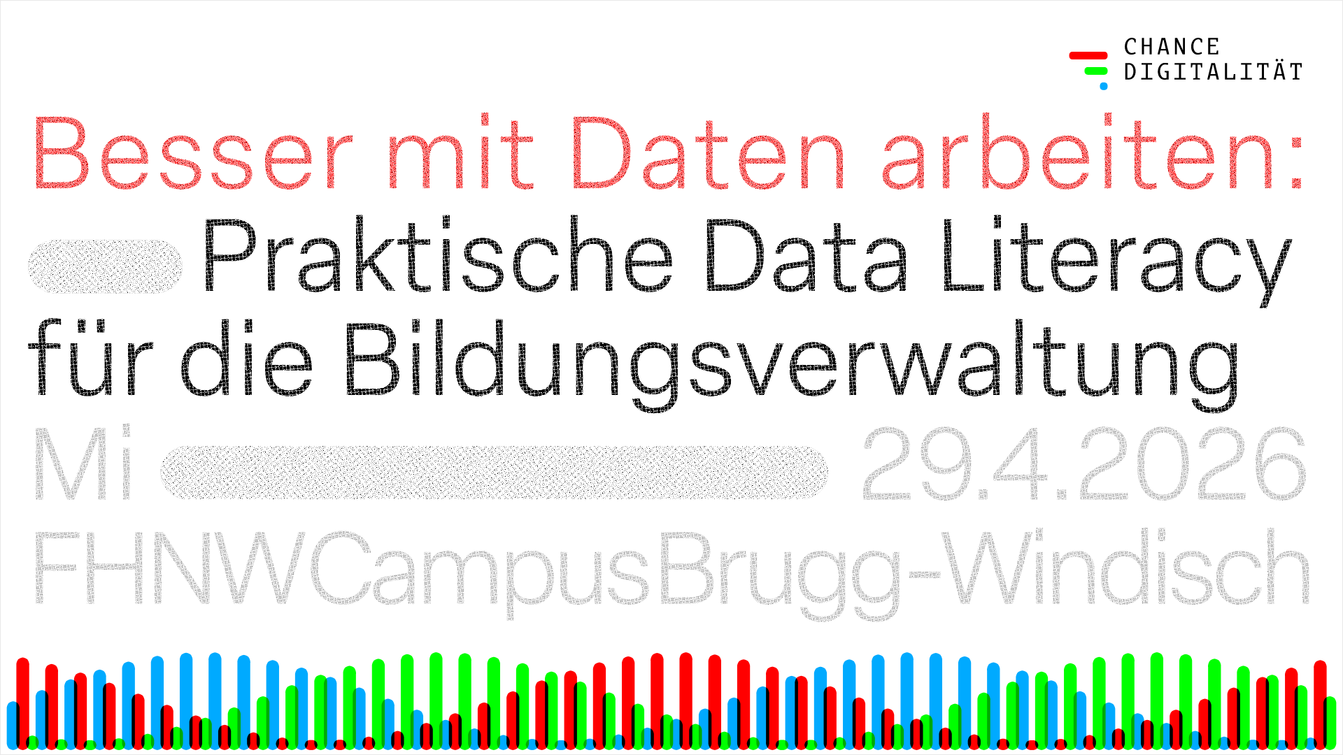 Flyer Data Weiterbildung